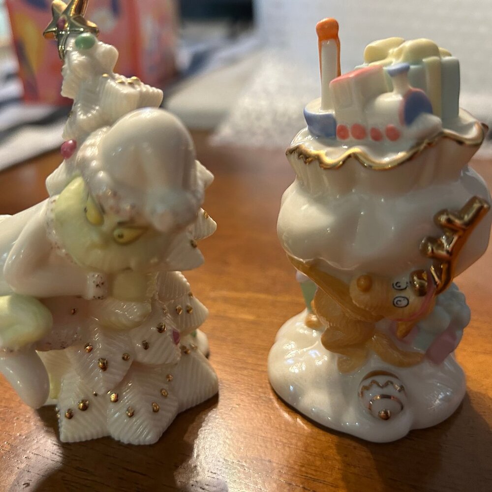 Lenox Merry Grinchmas Salt and Pepper Shakers